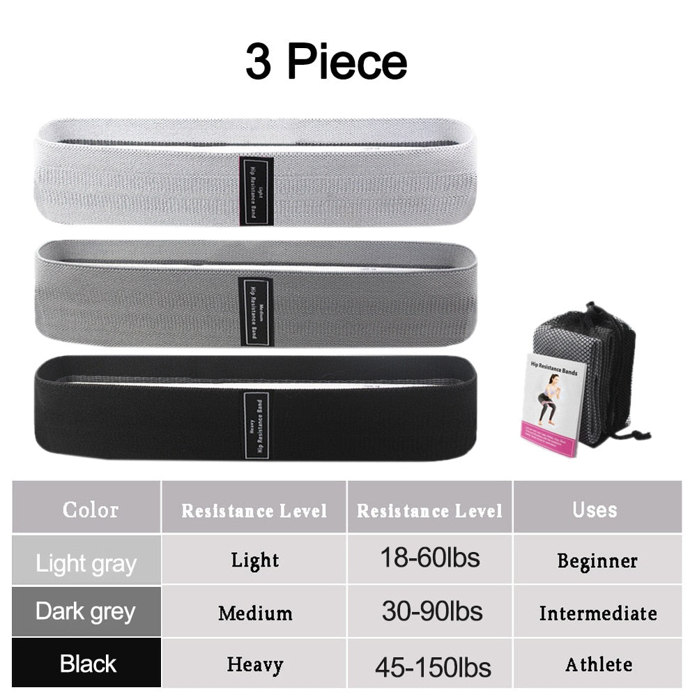 Elastic Fitness Rubber Band Belt