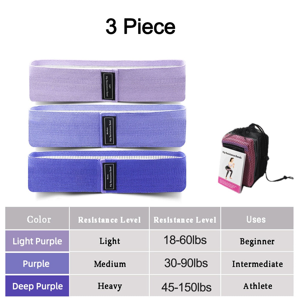 Elastic Fitness Rubber Band Belt