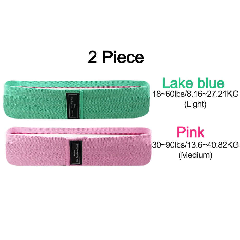 Elastic Fitness Rubber Band Belt