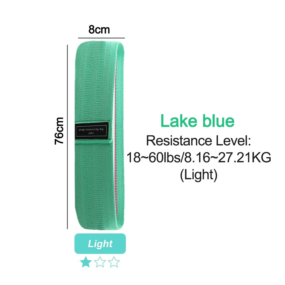 Elastic Fitness Rubber Band Belt