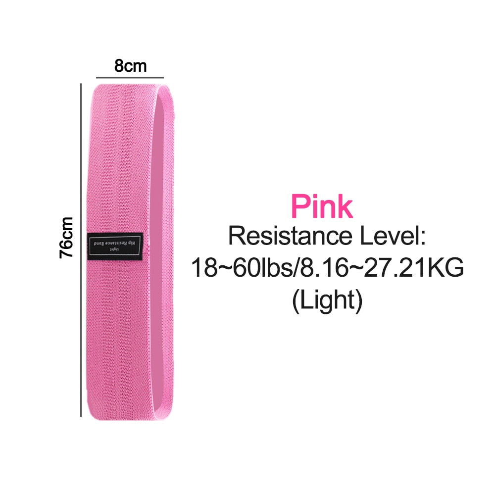 Elastic Fitness Rubber Band Belt