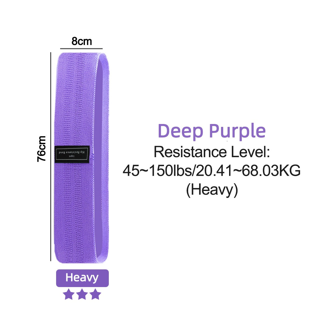 Elastic Fitness Rubber Band Belt